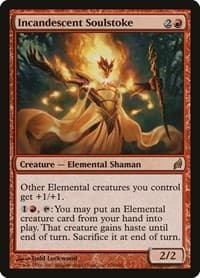 Incandescent Soulstoke - Lorwyn - Magic: The Gathering card