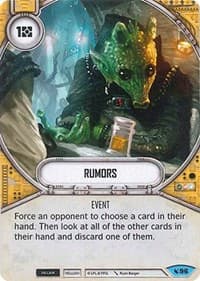 Rumors - Legacies - Star Wars: Destiny card