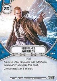 Heightened Awareness - Legacies - Star Wars: Destiny card