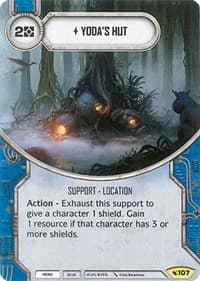 Yoda's Hut - Legacies - Star Wars: Destiny card