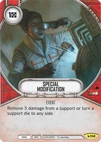 Special Modification - Legacies - Star Wars: Destiny card