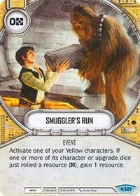 Smuggler's Run - Legacies - Star Wars: Destiny card