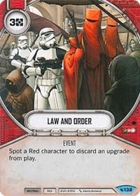 Law And Order - Legacies - Star Wars: Destiny card