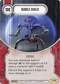 Bubble Shield - Legacies - Star Wars: Destiny card