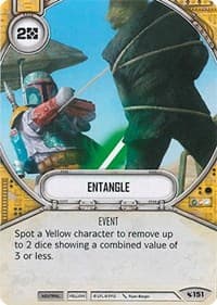 Entangle - Legacies - Star Wars: Destiny card
