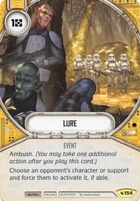 Lure - Legacies - Star Wars: Destiny card