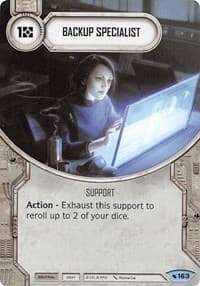 Backup Specialist - Legacies - Star Wars: Destiny card