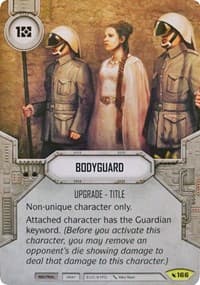 Bodyguard - Legacies - Star Wars: Destiny card