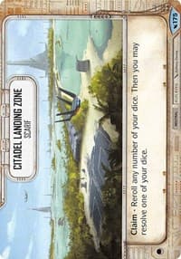 Citadel Landing Zone - Scarif - Legacies - Star Wars: Destiny card