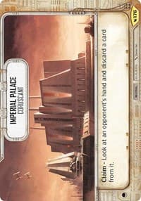 Imperial Palace - Coruscant - Legacies - Star Wars: Destiny card