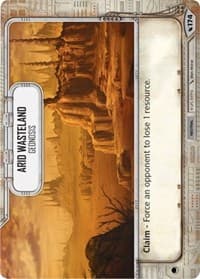 Arid Wasteland - Geonosis - Legacies - Star Wars: Destiny card