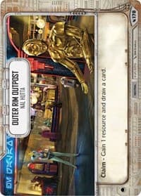 Outer Rim Outpost - Nal Hutta - Legacies - Star Wars: Destiny card
