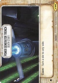 Power Generator Trench - Death Star I - Legacies - Star Wars: Destiny card