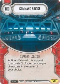 Command Bridge - Legacies - Star Wars: Destiny card