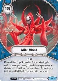 Witch Magick - Legacies - Star Wars: Destiny card