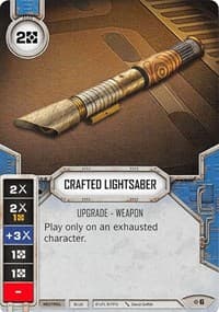 Crafted Lightsaber (Card Only) - Rivals - Star Wars: Destiny card