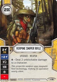 Verpine Sniper Rifle - Rivals - Star Wars: Destiny card