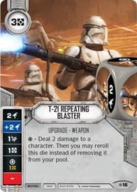 T-21 Repeating Blaster (Card Only) - Rivals - Star Wars: Destiny card