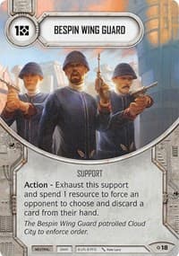 Bespin Wing Guard - Rivals - Star Wars: Destiny card