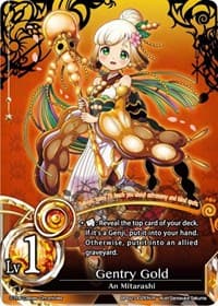 Gentry Gold - pith DIMENSION BATTLE ROYALE - The Caster Chronicles card