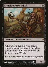 Knucklebone Witch - Lorwyn - Magic: The Gathering card