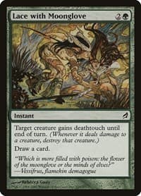 Lace with Moonglove - Lorwyn - Magic: The Gathering card