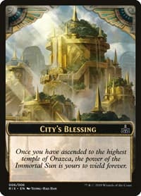 City's Blessing Token (006) - Rivals of Ixalan - Magic: The Gathering card
