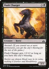 Dusk Charger - Rivals of Ixalan - Magic: The Gathering card