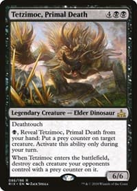 Tetzimoc, Primal Death - Rivals of Ixalan - Magic: The Gathering card
