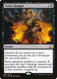 Vona's Hunger - Rivals of Ixalan - Magic: The Gathering card