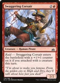 Swaggering Corsair - Rivals of Ixalan - Magic: The Gathering card