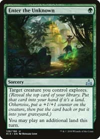 Enter the Unknown - Rivals of Ixalan - Magic: The Gathering card