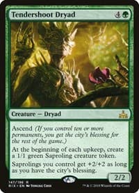 Tendershoot Dryad - Rivals of Ixalan - Magic: The Gathering card