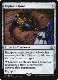 Captain's Hook - Rivals of Ixalan - Magic: The Gathering card