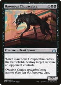 Ravenous Chupacabra - Rivals of Ixalan - Magic: The Gathering card