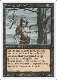Scavenging Ghoul - Revised Edition - Magic: The Gathering card