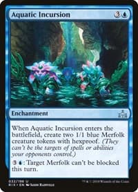 Aquatic Incursion - Rivals of Ixalan - Magic: The Gathering card
