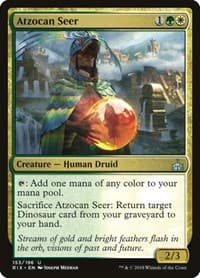 Atzocan Seer - Rivals of Ixalan - Magic: The Gathering card