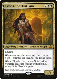 Elenda, the Dusk Rose - Rivals of Ixalan - Magic: The Gathering card