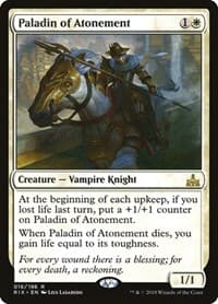 Paladin of Atonement - Rivals of Ixalan - Magic: The Gathering card