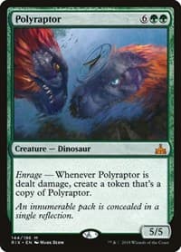 Polyraptor - Rivals of Ixalan - Magic: The Gathering card