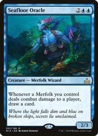 Seafloor Oracle - Rivals of Ixalan - Magic: The Gathering card