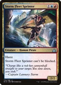 Storm Fleet Sprinter - Rivals of Ixalan - Magic: The Gathering card