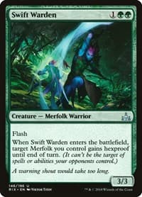 Swift Warden - Rivals of Ixalan - Magic: The Gathering card