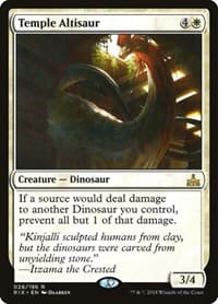 Temple Altisaur - Rivals of Ixalan - Magic: The Gathering card
