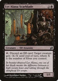 Lys Alana Scarblade - Lorwyn - Magic: The Gathering card