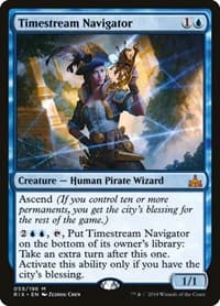 Timestream Navigator - Rivals of Ixalan - Magic: The Gathering card