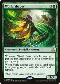 World Shaper - Rivals of Ixalan - Magic: The Gathering card