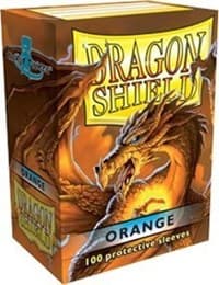 Dragon Shield - Orange (100-Pack) - Dragon Shield Card Sleeves - Card Sleeves card