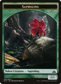 Saproling Token (003) - Rivals of Ixalan - Magic: The Gathering card